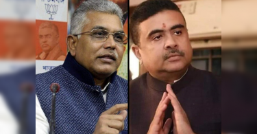 The name BJP Dilip Ghosh, Suvendu Adhikari as 'lieutenant' to take cm
