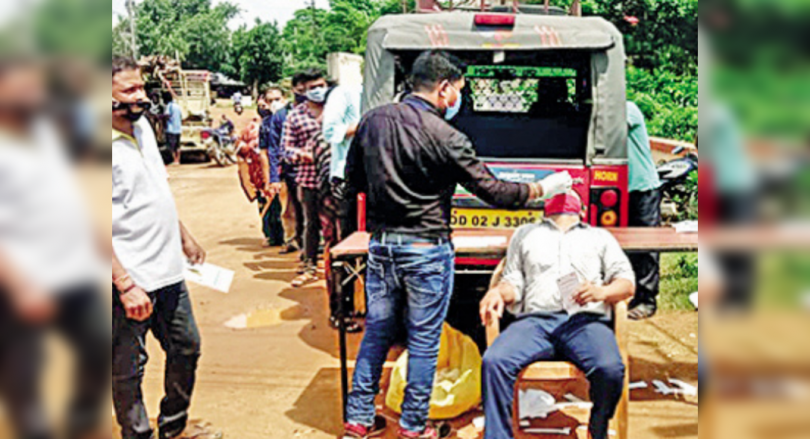 The owner of the Odisha test is fell below 5%, 2,640 more positive covid tests