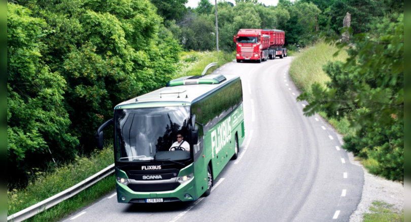 Scania launched a distance biogas-powered bus