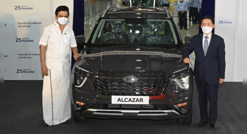 This is Alcazar: Hyundai India reaches 10 million milestones in production