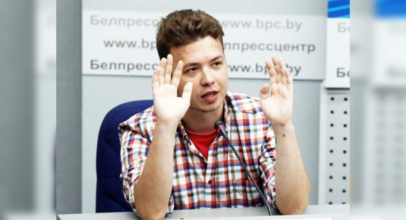 'Belarus moves jailed opposition blogger Protasevich to house arrest'