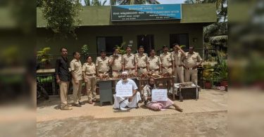 25 kg sandalwood, dead monitor lizard seized