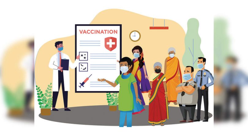 Gurgaon residents organise myth-busting sessions and vaccine drives for helps, staff