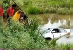 UP: 6 of family drown as car plunges into pond
