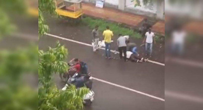 Thane: Two injured after tree being cut by housing society falls on them