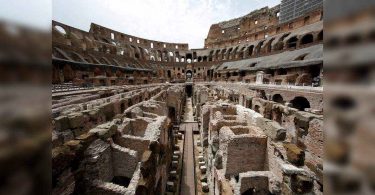 Colosseum's underground labyrinth restored to eerie splendor