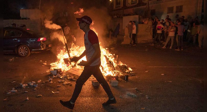 Palestinians protest against Abbas after activist's death