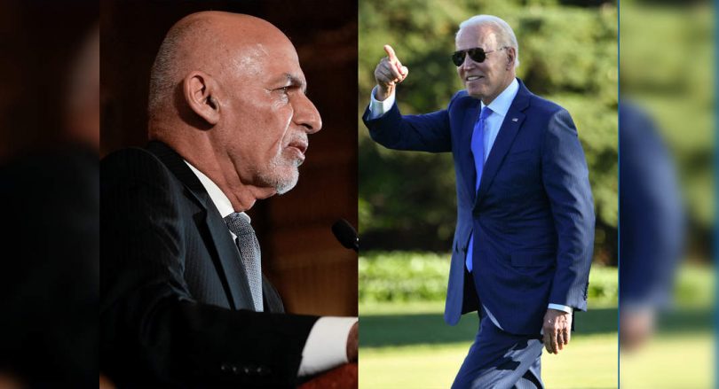 'We're going to stick with you': US President Biden assures Afghan leaders