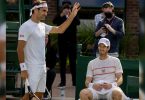Returning Andy Murray savours practice with Roger Federer at Wimbledon