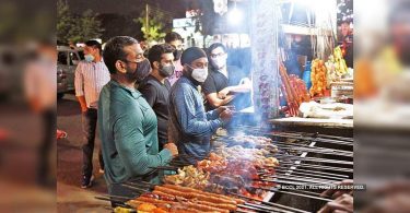 Gurgaon’s Sector 56 street food market limping back to normalcy after lockdown