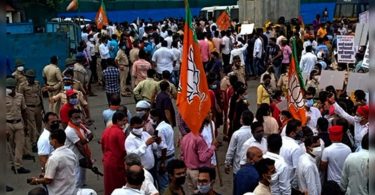 Maha BJP holds 'chakka jam' for OBC quota in local bodies