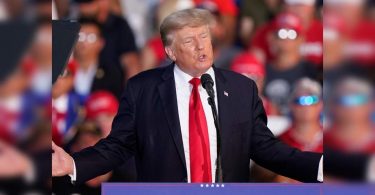 Trump airs old election grievances at campaign-style rally