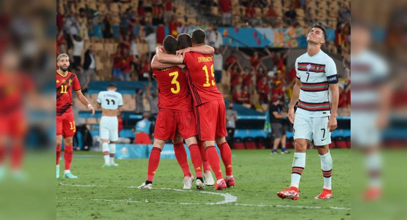 Euro: Hazard rocket fires Belgium past holders Portugal and into last eight