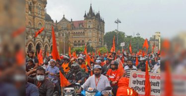 Quota demand: Maratha outfit takes out bike rally in Mum