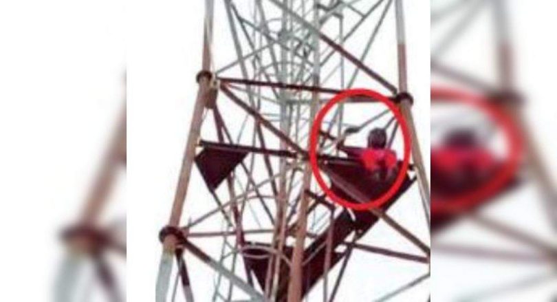 Chennai: Woman climbs tower, threatens to kill self