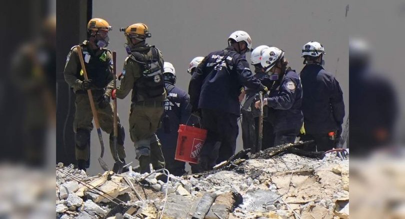 The death toll at the Florida condo collapsed up to 9th