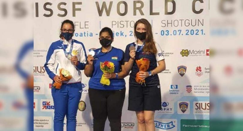 Sensational Rahi Sarnakan won gold when shooting the World Cup