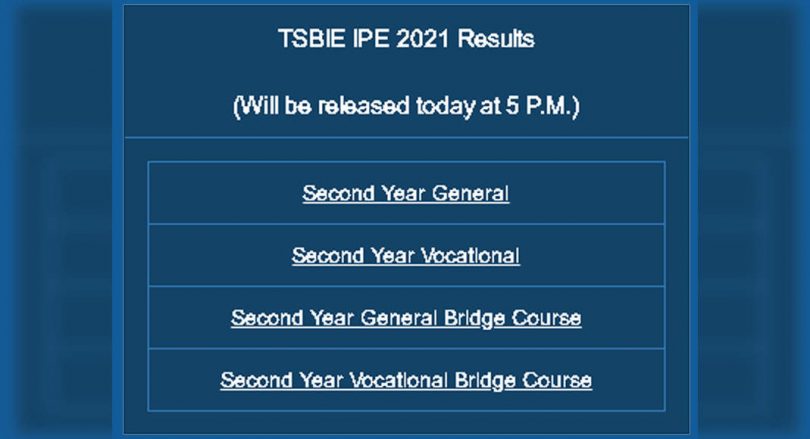 Tsbie Telangana Inter 2nd Results Results Declared: Following How to Check