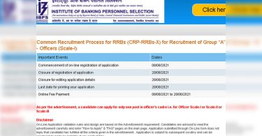The IBPS RRB 2021 application process ends today; Applies to group A and B posts here