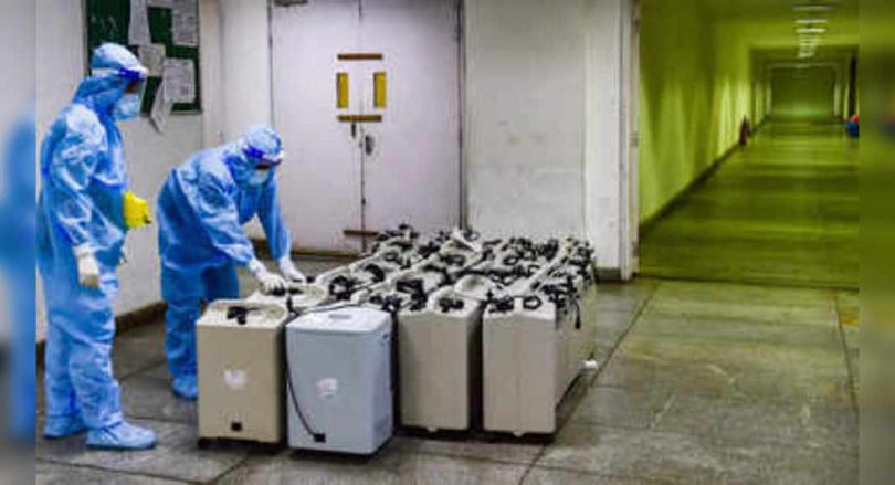 RIr: Each health center has 10 O2 concentrators