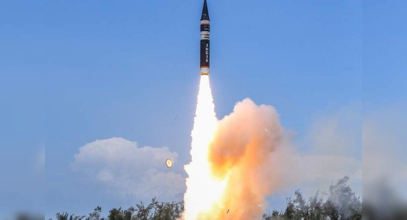 India Successfully TES-Fires Agni Prime Missile Off Odisha Coast