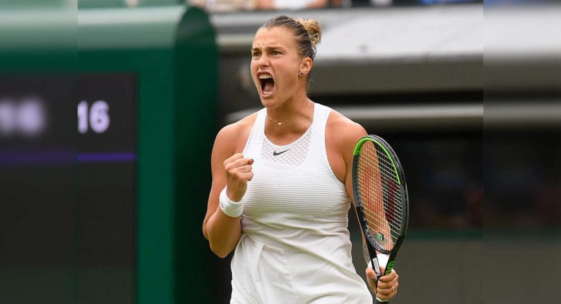 The second seed Aryna Sabalenka destroyed Monica Niculescu at Wimbledon