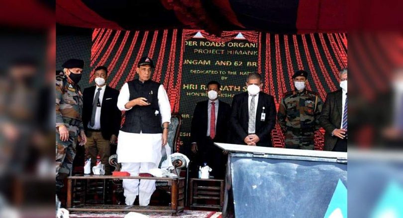 Rajnath Singh dedicated to 63 state bridges in 6 states and 2 UTS