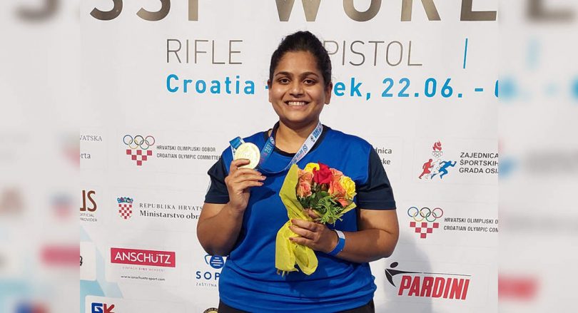 Dosage of Tokyo Booster: Rahi Sarnobat Climbes Holds a World Cup in Elite Field