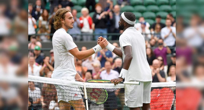 Frances Tiafoe Third Seed Dumps Stefanos Tsitipas Out of Wimbledon
