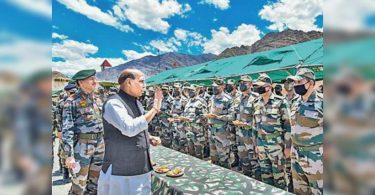 Talk immediately with Ladakh Netas in the political process: Rajnath Singh