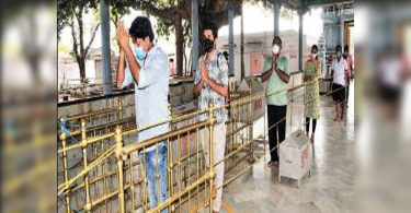 Jaipur Temple's Rughen When They Open After 3 Months