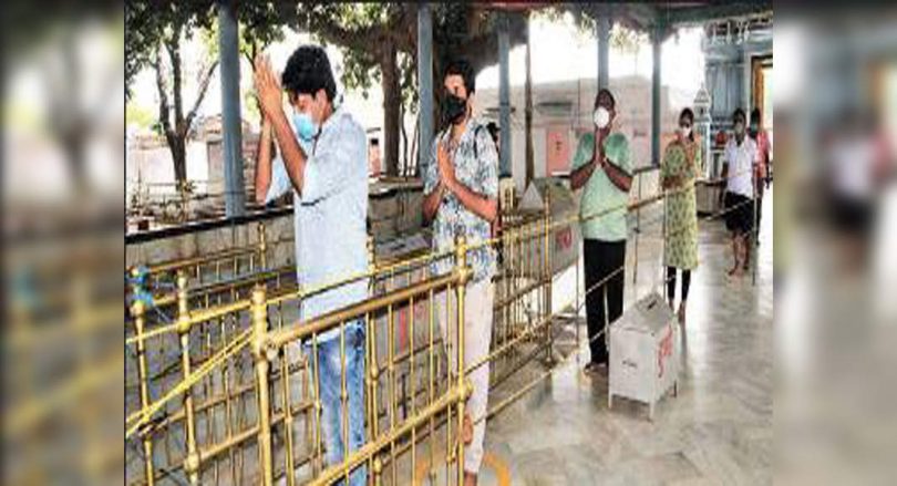 Jaipur Temple's Rughen When They Open After 3 Months