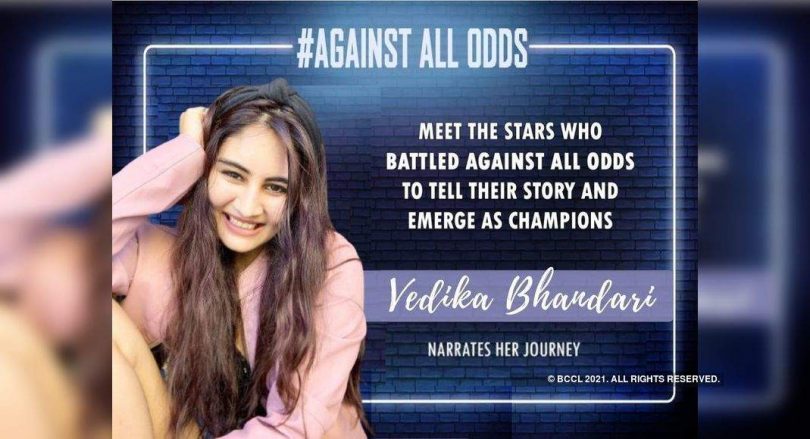 #Againstallodds! Vedika on his way