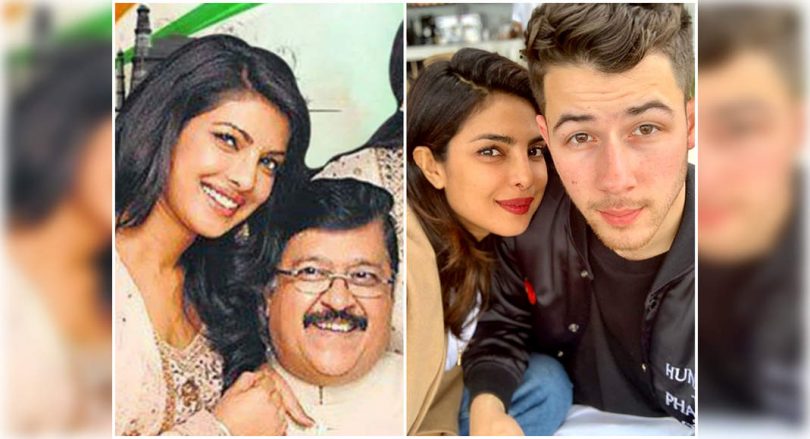 Priyanka on Nick and his late father