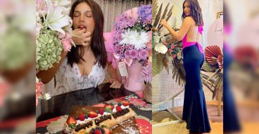 In photos of the celebration of Bhumi B'day