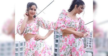 Katrina kaif in flower clothes