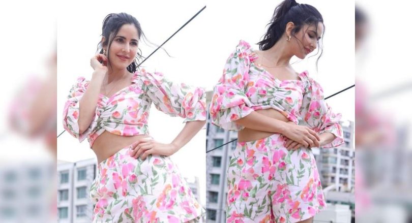 Katrina kaif in flower clothes