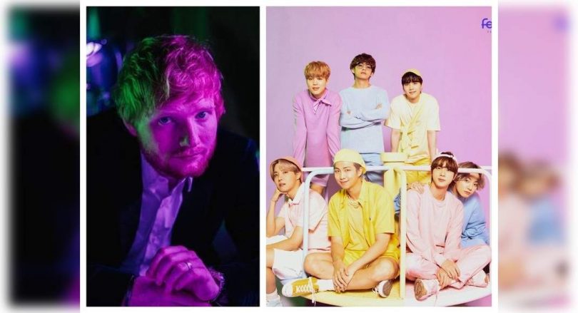 Ed Sheeran gave a survivors of BTS & BTS Army