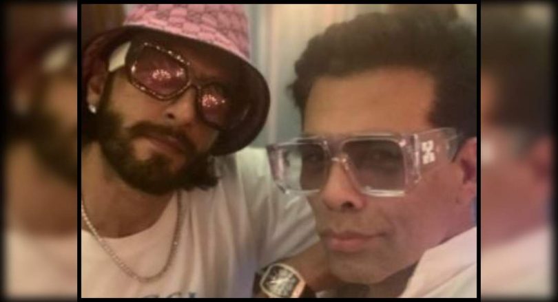 Karan shares photos with Ranveer 'Rocky'