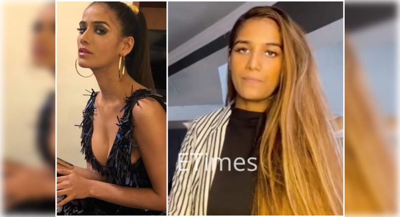 Poonam because it was threatened by Raj Kundra