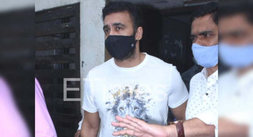 Raj Kundra was sent to the police detention until July 27