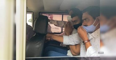 Raj Kundra greeted PAPs with a folded hand