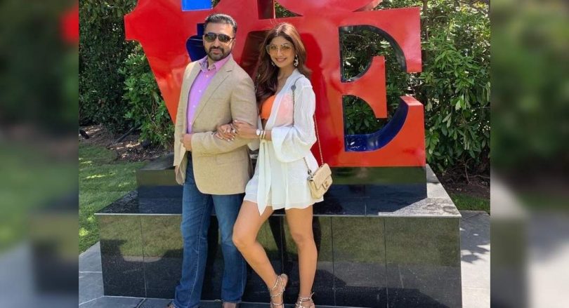 Shilpa Shetty supports Raj Kundra