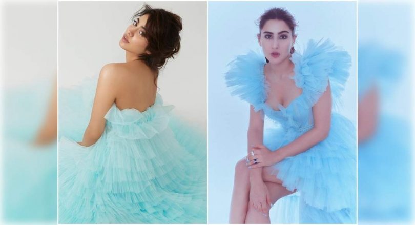 JAHVI or SARA: Who shakes a better blue dress?