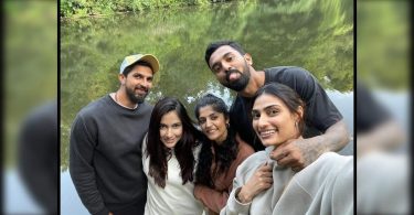 The first picture of athiya-kl rahul from London