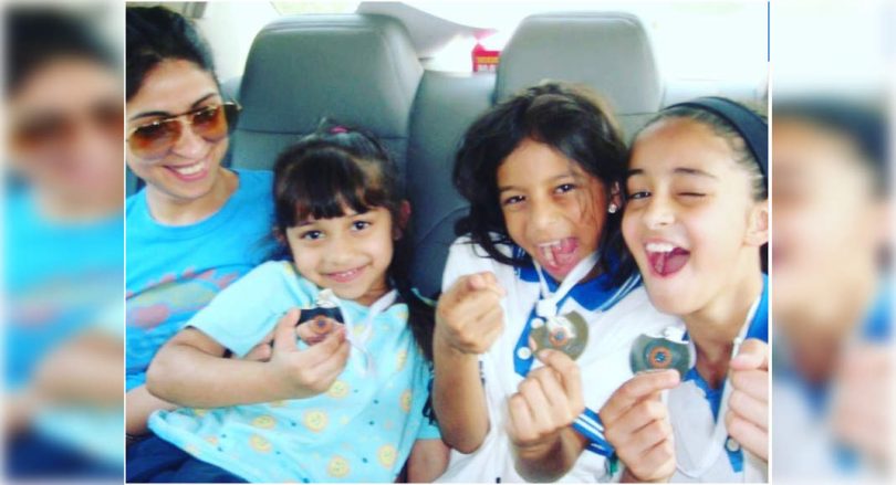 Bhavana shared a photo of Suhana's baby, Ananya