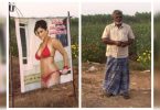 When Sunny Leone's poster used on a farm