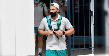 Knee injury forced Australia Captain Aaron Finch to return home