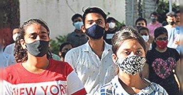 Bihar: Concerns as Collegian Flut Norms Covid