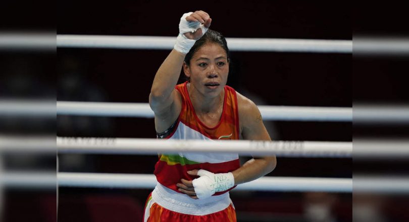 Mary Kom disappointed Miguelina Garcia to enter the pre-quarter final